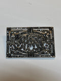 Sterling & Marcasite Pin with Initials RFN (?)