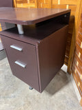 Brown Desk (missing shelf)