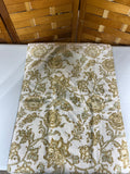 Pottery Barn Cream/Gold Tone Towels,2 pc