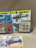 Plastic Air Craft Kits - Appear Unused - 5 Kits