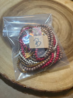(B) Lot of Beaded Necklaces