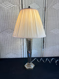 Resin & Mercury Glass Style Table Lamp (WORKS)