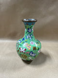 Cloisonne Floral Vase