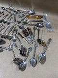 Lot Of Assorted Souvenir Spoons And Other Flatware