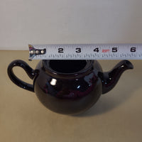 Old Royal Cauldon England Brown/Black Pottery Teapot