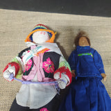 Pair of Folk Art Dolls