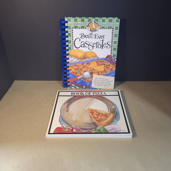 Pair of Making Pizzas & Casseroles Cook Books
