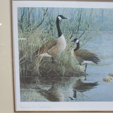 Geese in Spring Print by Don Li-Leger