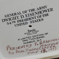 Limited Edition Spode Bone Chine Dwight D. Eisenhower Bust