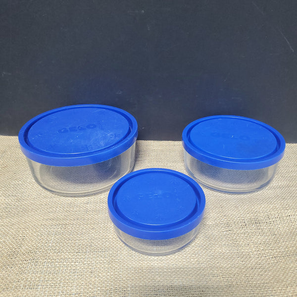 (A) Gelo Glass Food Storage Container Set