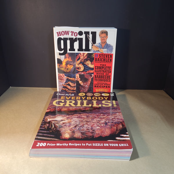 Pair of Grilling Books