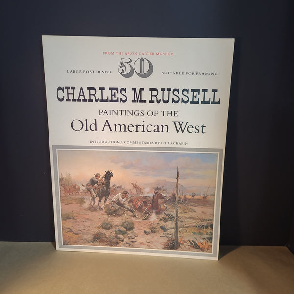 50 Charles M. Russell Paintings of "The Old American West" Book