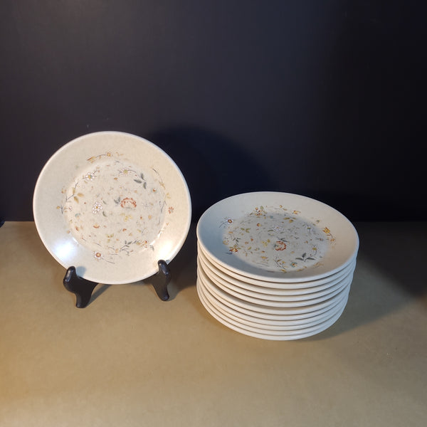 Set of 12 Temper-ware by Lenox Merriment Bread/Butter Plates