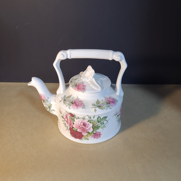 Arthur Wood Teapot w/ Roses
