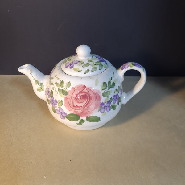 Pink & Purple Floral Tabletop Unlimited "Mariam's Garden" Teapot