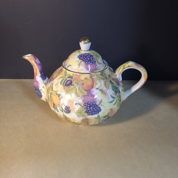 Formalities by Baum Bros Fruit w/ Gold Teapot