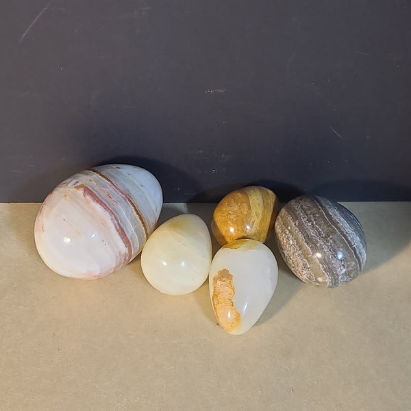 Lot of 5 Multi Colored Stones (B)