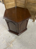 Hexagon Side Table, unbranded