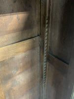 1880's German/French Huntsman's Hand Carved Oak 2 Piece China Cabinet ***HEAVY ITEM***READ DESCRIPTION CAREFULLY***