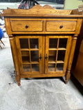Oak Pie Safe Cupboard***HEAVY ITEM***READ DETAILS ON PICK UP POLICY***