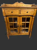 Oak Pie Safe Cupboard***HEAVY ITEM***READ DETAILS ON PICK UP POLICY***