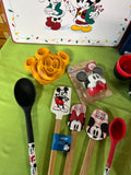 Bin of Mickey and Minnie Mouse Items