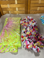Multi Color Scarf Lot, 3 pc
