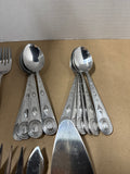 Wallace 18/10 Stainless TAOS 37 Piece Flatware