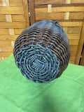Gray & Brown Basket with Handles
