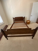 B- Double Bed with Side Rails and Slats