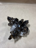 (A) Natural Smokey Quartz Cluster