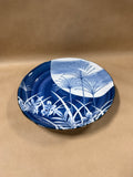 Asian Pottery White & Blue Bowl - Signed