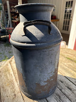Extra Large Heavy Metal Milk Can READ DESCRIPTION