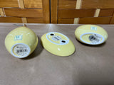 Yellow Wamsutta Ceramic Bath Accessories, 3 pc