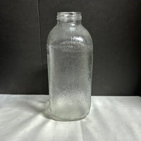 Vintage 64oz Glass Milk Jug