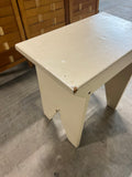 Lightweight Painted Bench (light tan color tone)