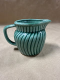 Small Greenish Swirl Pottery Creamer // 2 Available // *** PRICED INDIVIDUALLY ***