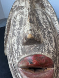 Songye Kifwebe Hand Carved Wooden Congo Tribal Art Mask
