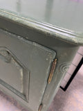 Green Painted Console Cabinet