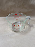 8 And 4 Cup Pyrex Measuring Cup Red Letting