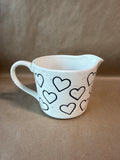 Speckled Heart Measuring Cup