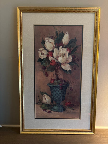 Magnolia Topiary by Barbara Mock; Signed
