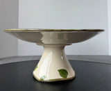 Franciscan Desert Rose Footed Cake Plate in Box