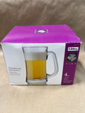 Set Of 4 Beer Mugs