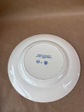 Wedgewood Blue And White Wheaton College Mary Lyon Hall Plate (A)