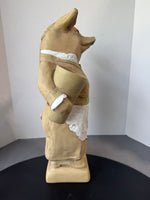 R. Shipman 1997 Pig Maid Sculpture