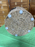 Large Round Storage Basket with 2 Side Handles