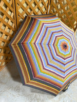 Multi Colored Compact Umbrella