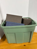 5 Piece Canvas Picture Storage Boxes