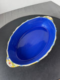 Temptations Daisy Figural Floral Large Oval Baker